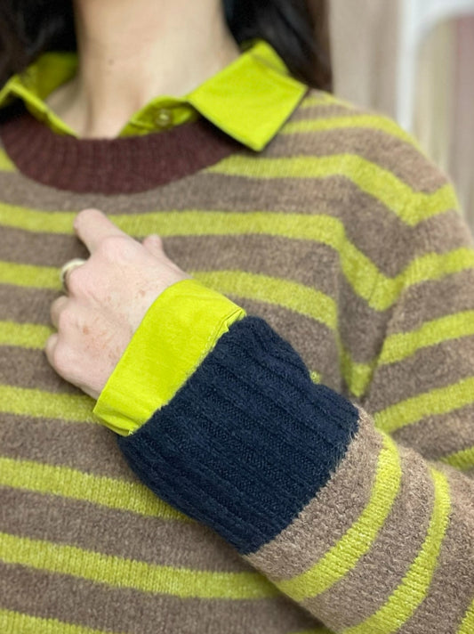 JERSEY RAYAS PISTACHO