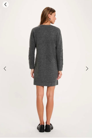 VESTIDO PUNTO GRIS