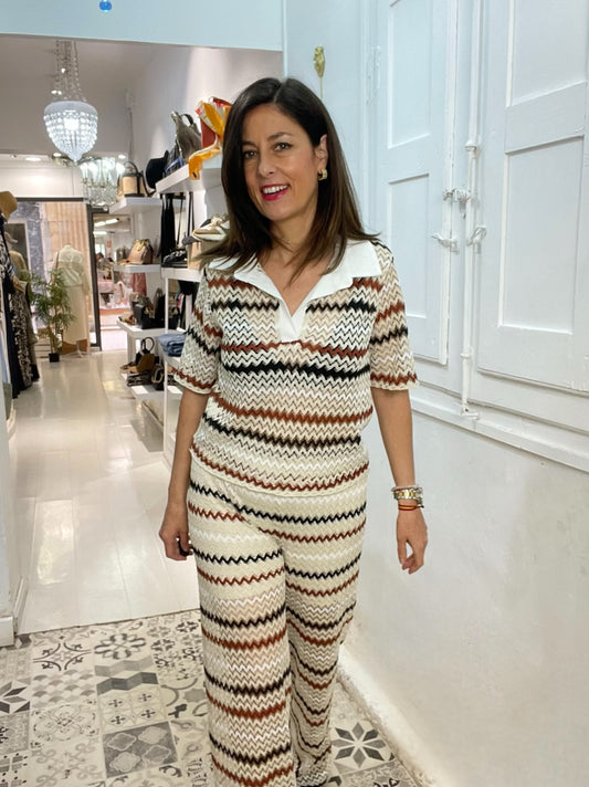 CONJUNTO MISSONI OCRES