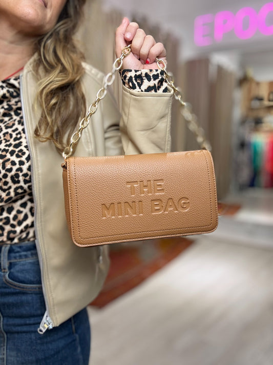 BOLSO MINI BAG CAMEL