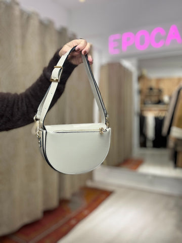 BOLSO CLOE BEIGE PIEL