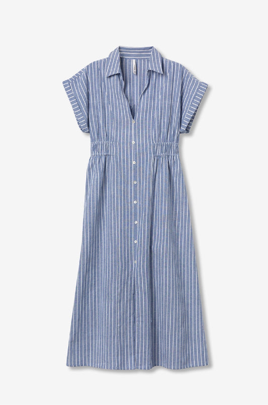 VESTIDO RAYAS BLUE