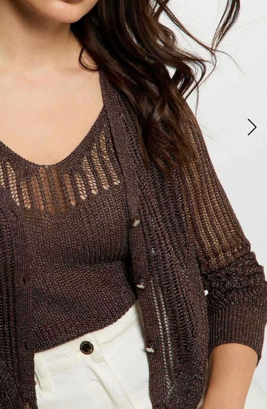 CHAQUETA CALADO BRILLI