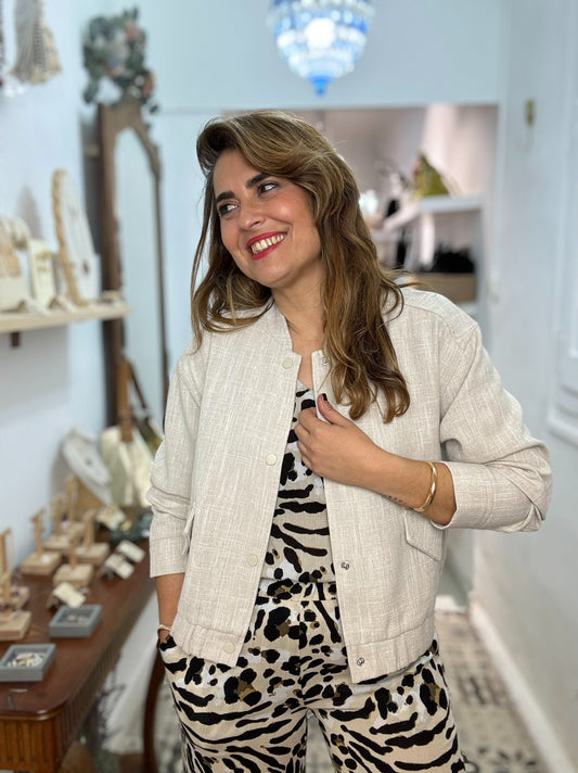 CAZADORA DORA BEIG