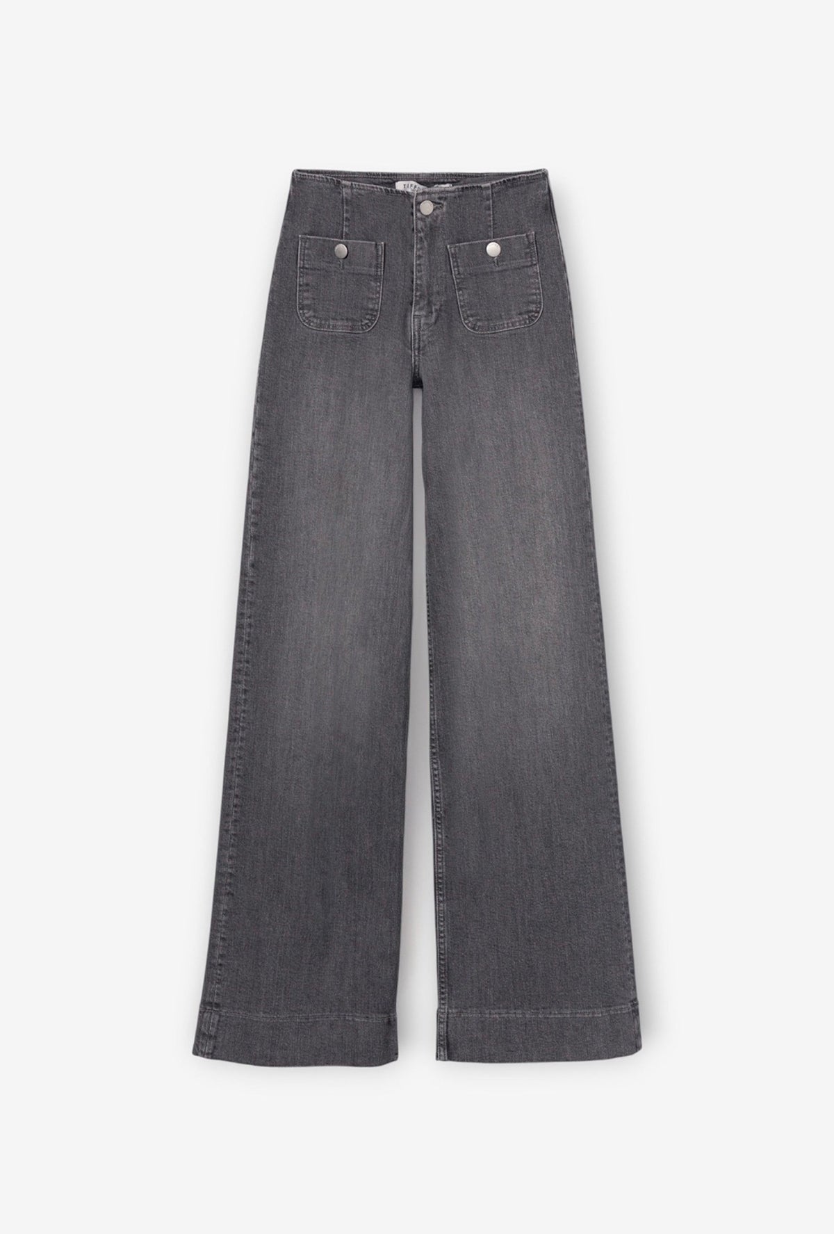 PANTALÓN VAQUERO RECTO GRIS