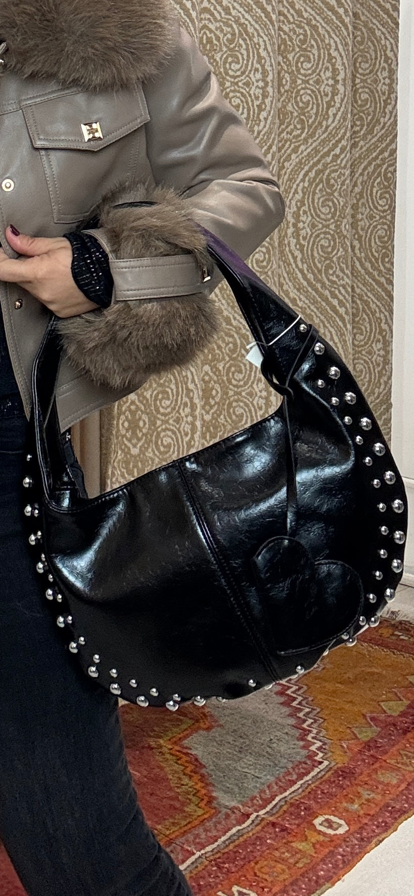 BOLSO GONDOLA NEGRO