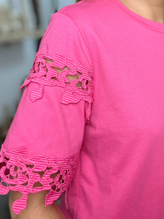 CAMISETA TINA ROSA