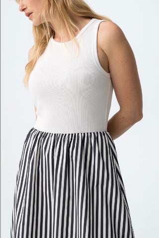 VESTIDO RAYADO