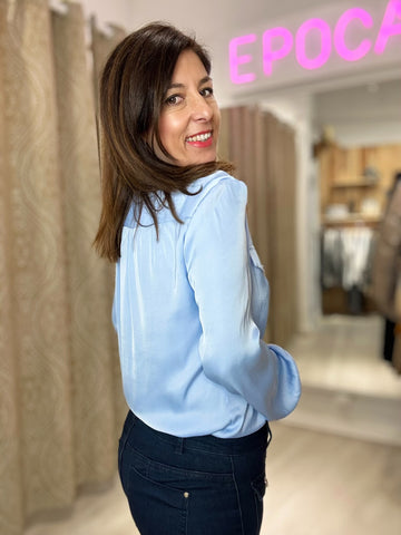 BLUSA ANNE AZUL CIELO