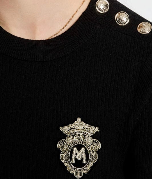 JERSEY ESCUDO M NEGRO
