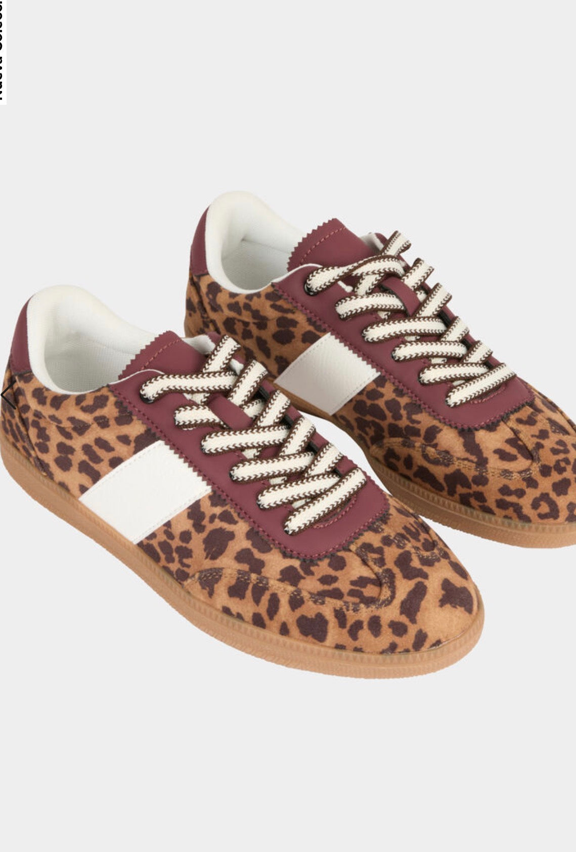 ZAPATILLA LEOPARDO BICOLOR