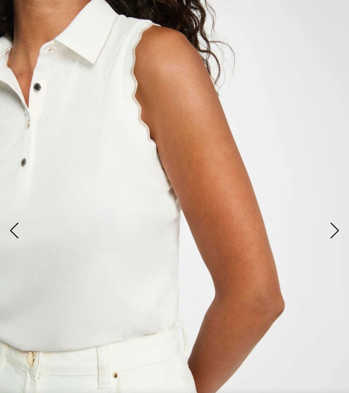 POLO BLANCO CANALÉ