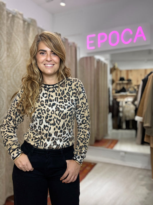 JERSEY FINO ANIMAL PRINT