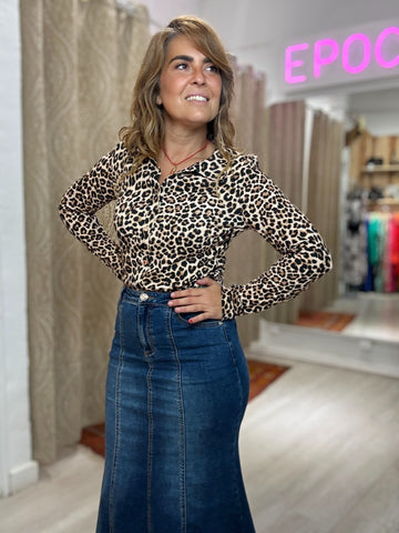 CAMISETA ANIMAL PRINT