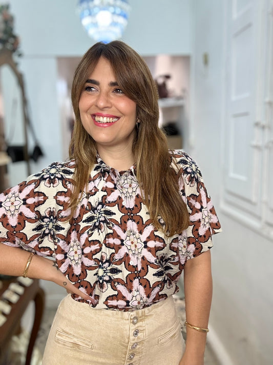 BLUSA FLORES